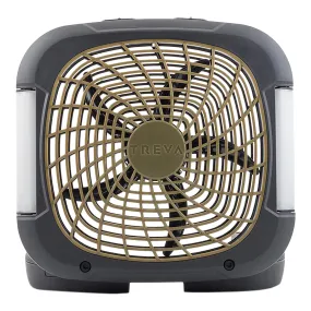 10 Inch Light Up Battery or Electric Operated Camping Fan