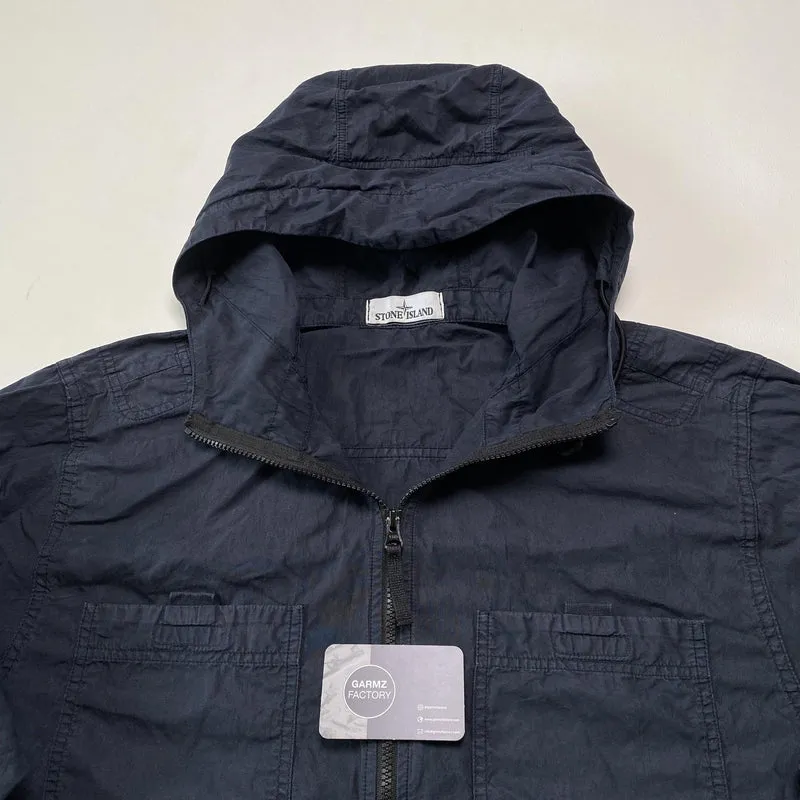 1/2 Zip Smock Pullover Liam G Blue