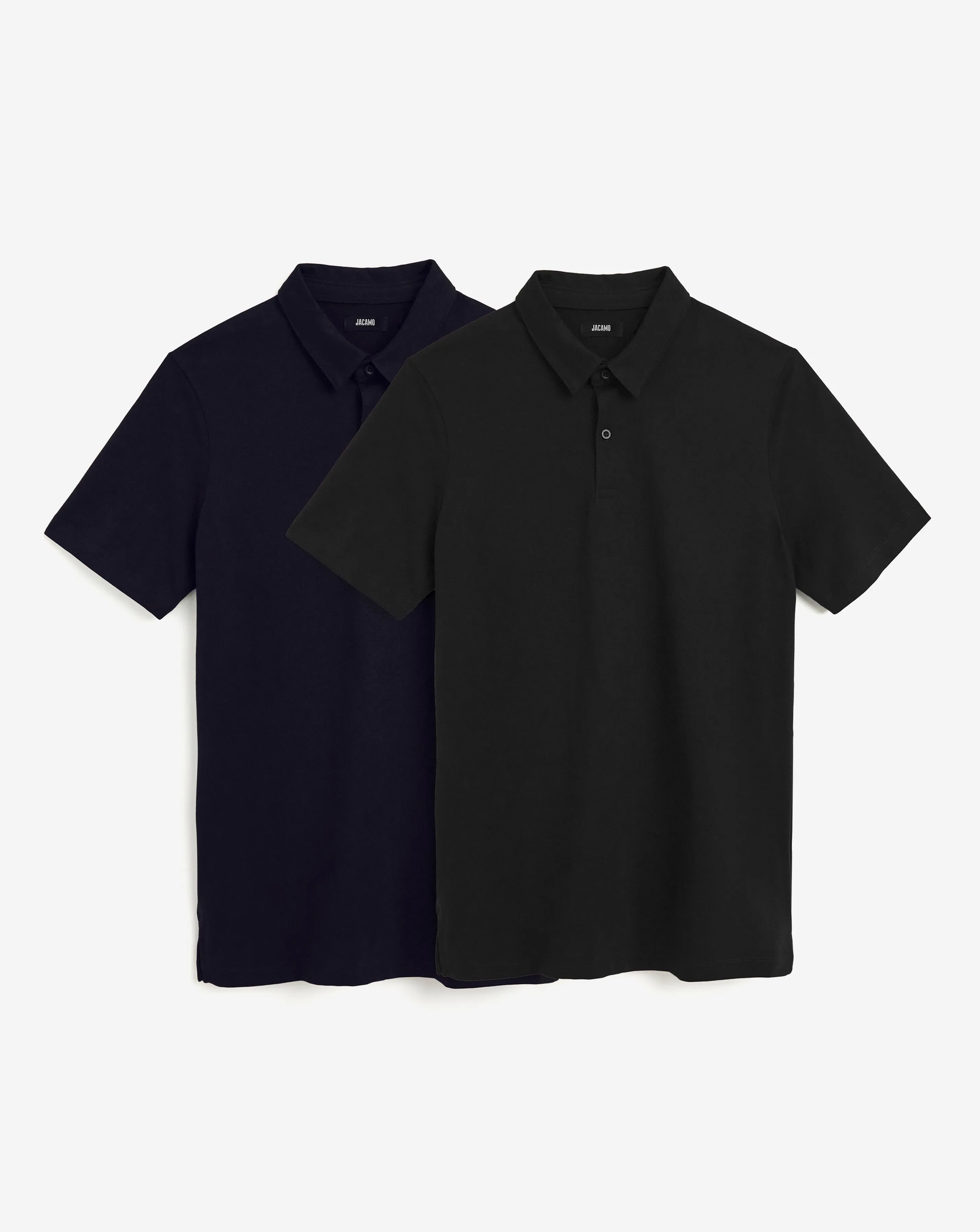 2 Pack Pure Cotton Jersey Polo