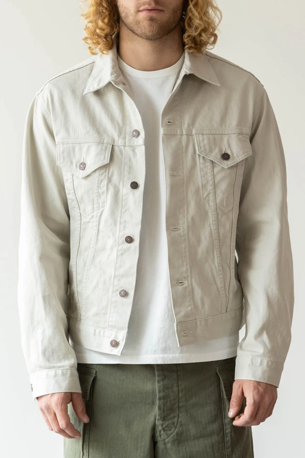 60's Cotton Pique Jacket - Ivory