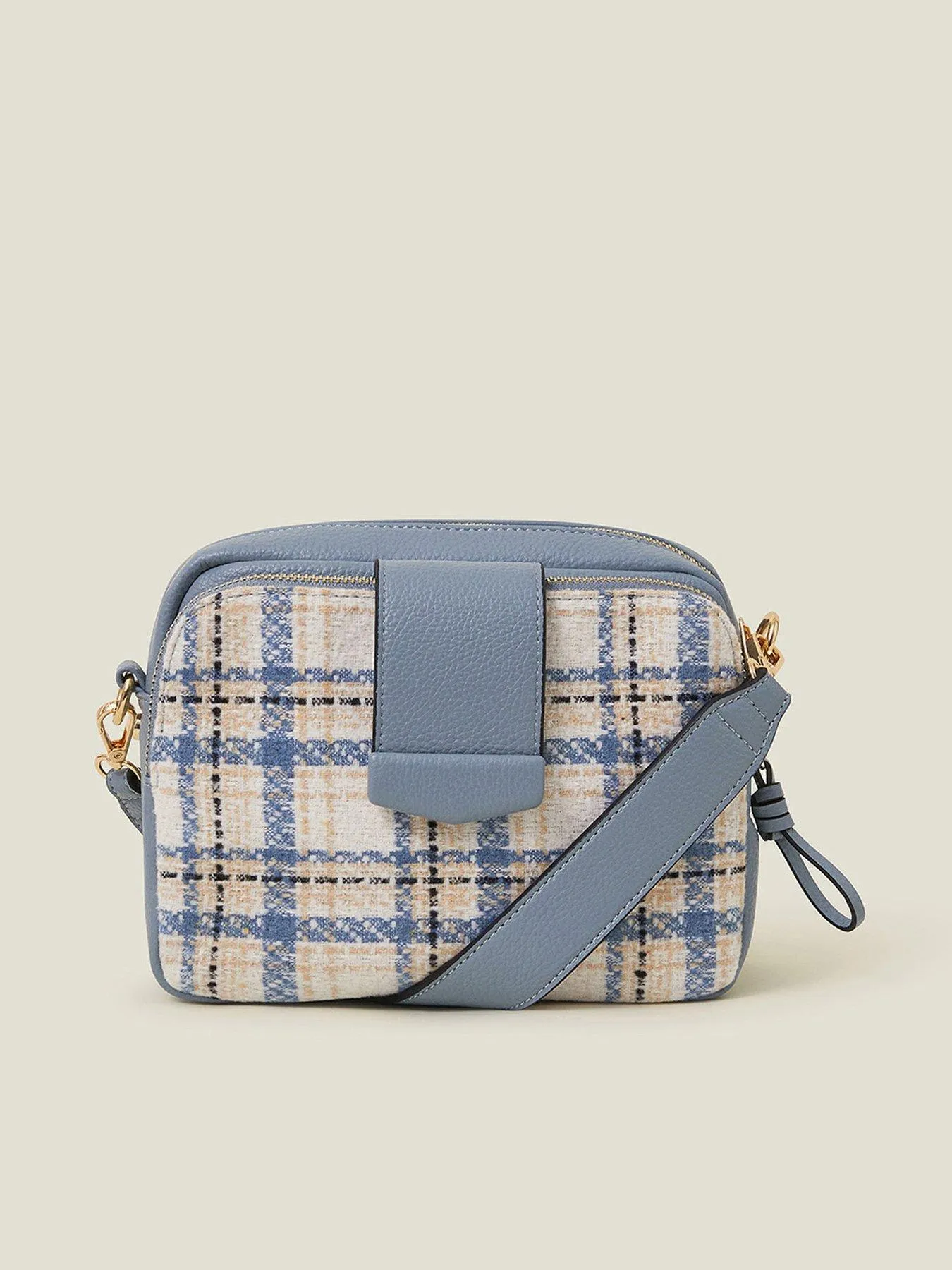 Accessorize Check Cross-Body Bag