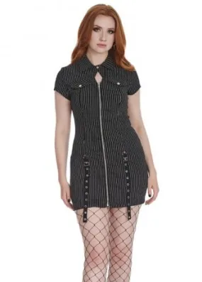 Ambrosia Pinstripe Dress