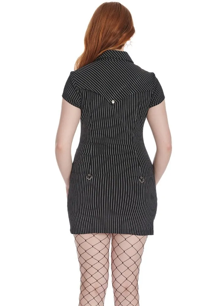 Ambrosia Pinstripe Dress