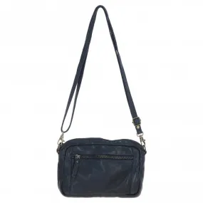 Ashwood Vintage Cross Body Bag Navy: D-98