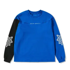 Asics Novalis  Bixance Long Sleeve T-Shirt Asics Blue / Obsidian Black 