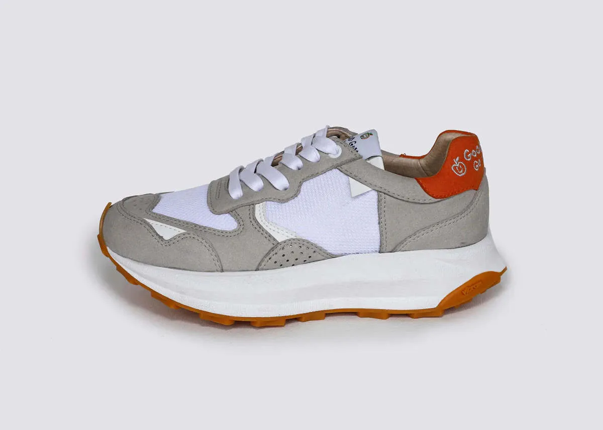 Baber Sneakers - Grey Orange