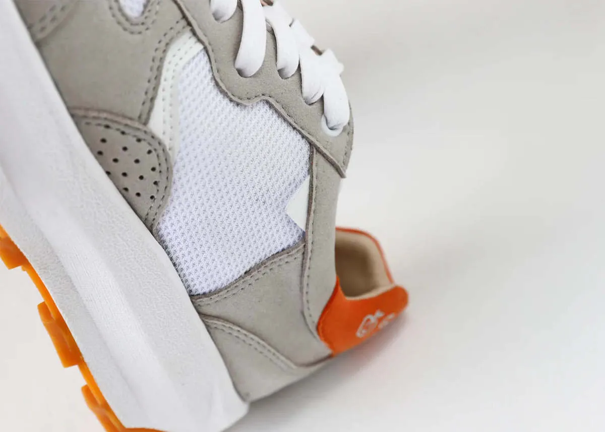 Baber Sneakers - Grey Orange