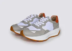 Baber Sneakers - Grey Orange