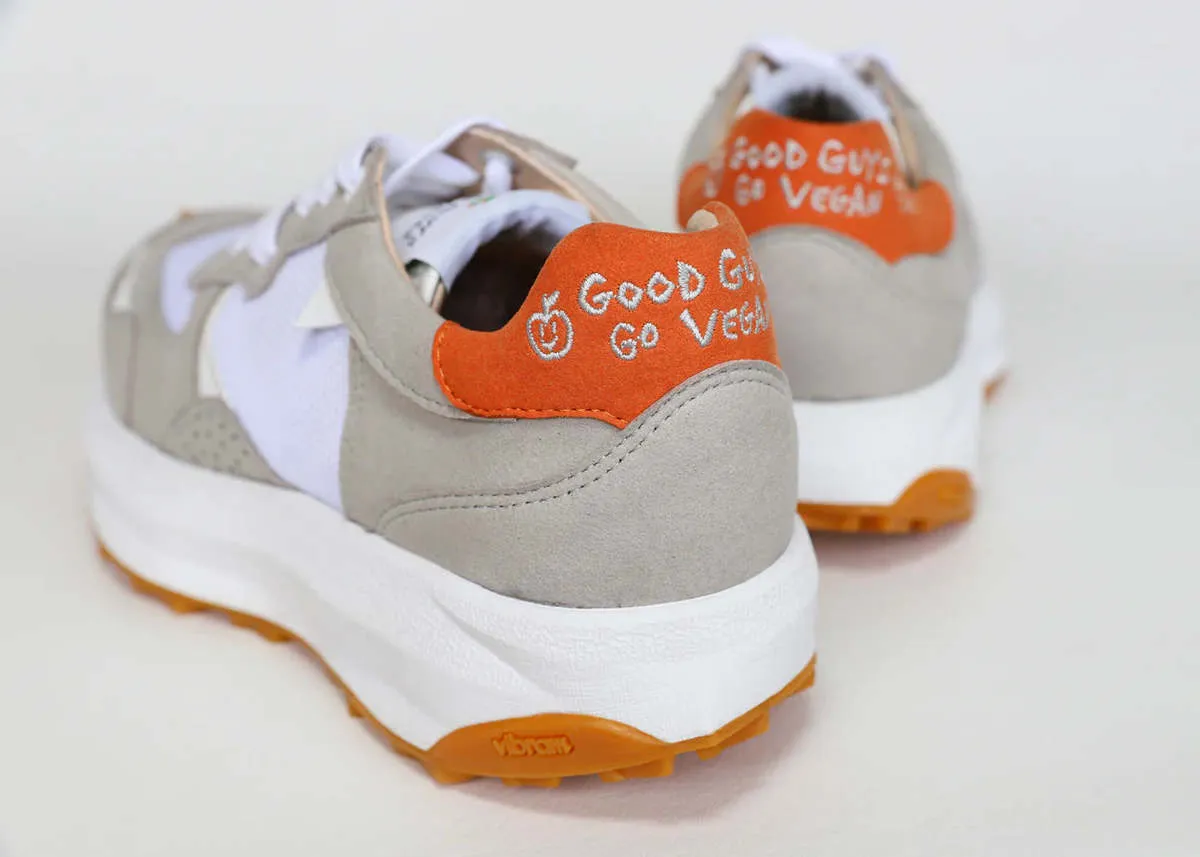 Baber Sneakers - Grey Orange