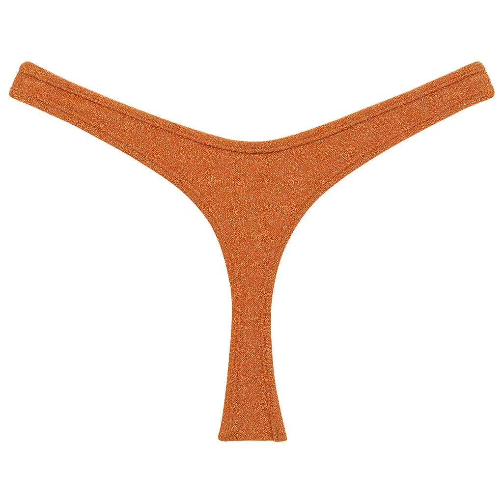 Binded Thong Bikini Bottom | Terra Sparkle