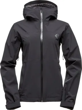 Black Diamond Women's StormLine Stretch Rain Shell Jacket Black | Buy Black Diamond Women's StormLine Stretch Rain She