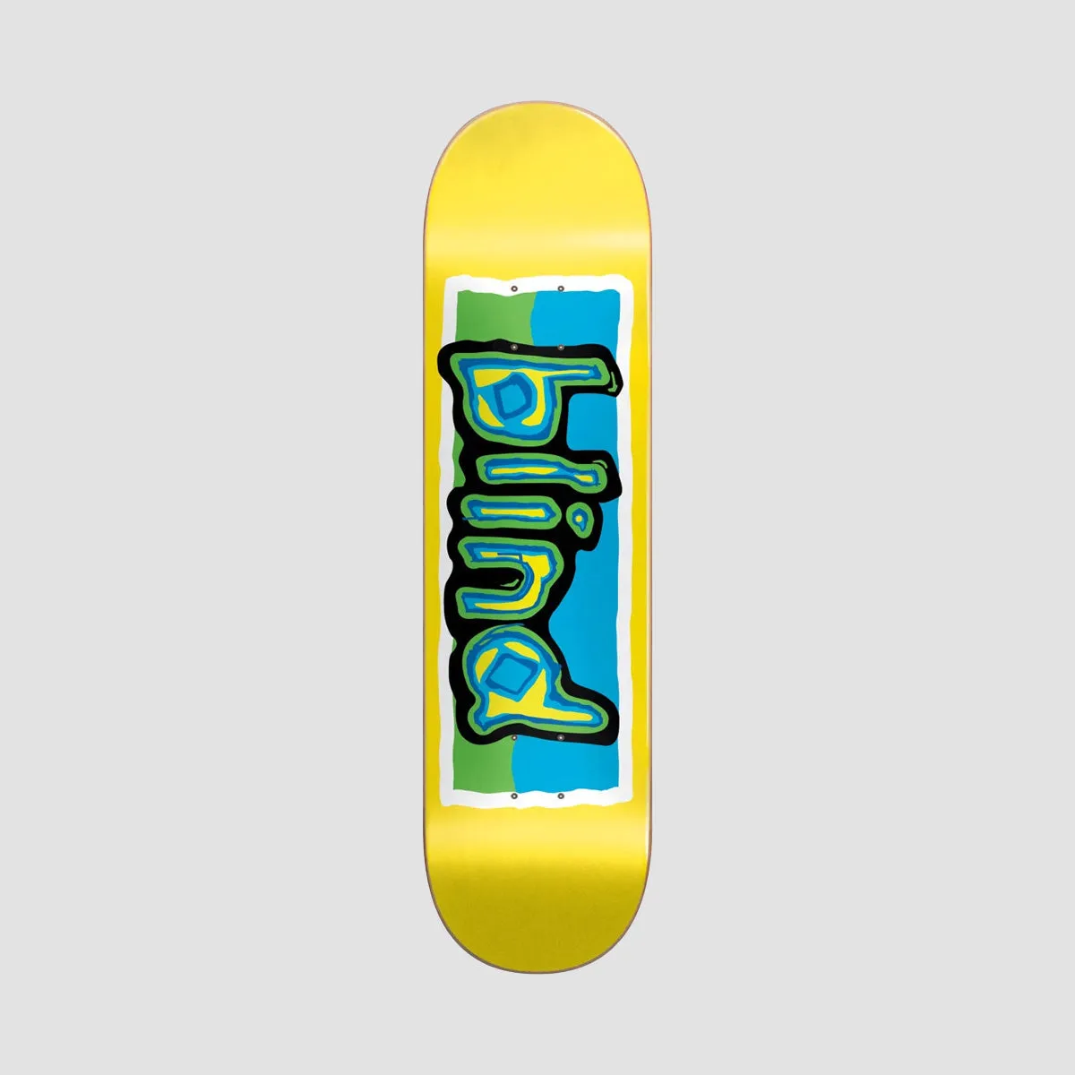 Blind Colored Logo Rhm Skateboard Deck Yellow - 8