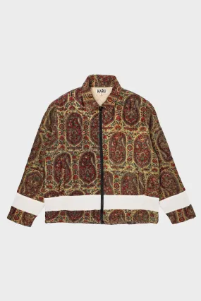 Block-Printed Jacket - Multicolor