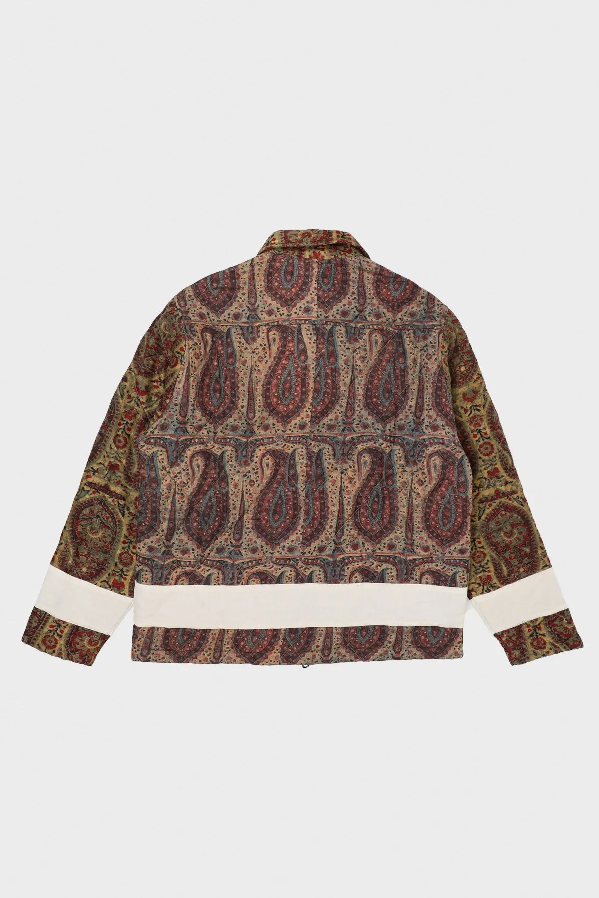 Block-Printed Jacket - Multicolor