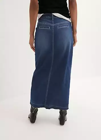 bonprix Denim Maxi Skirt | Grattan