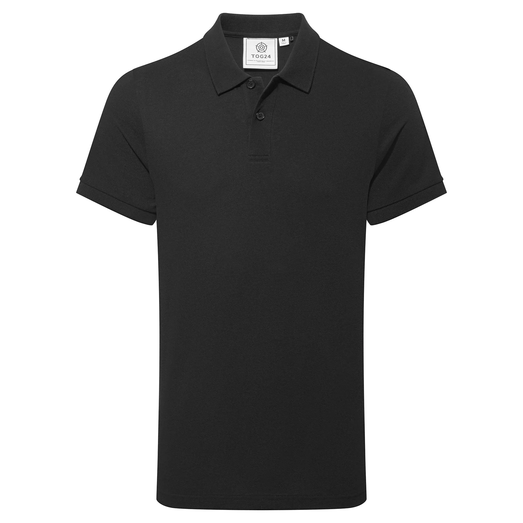 Bower Mens Polo Shirt - Black