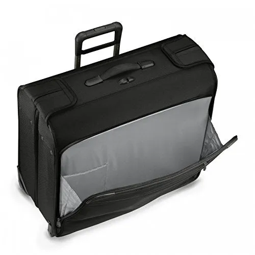 Briggs & Riley Baseline 2-Piece Set: Carry-On Wheeled Garment Bag & Exp Cabin Bag