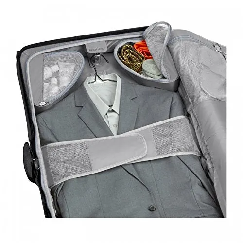 Briggs & Riley Baseline 2-Piece Set: Carry-On Wheeled Garment Bag & Exp Cabin Bag