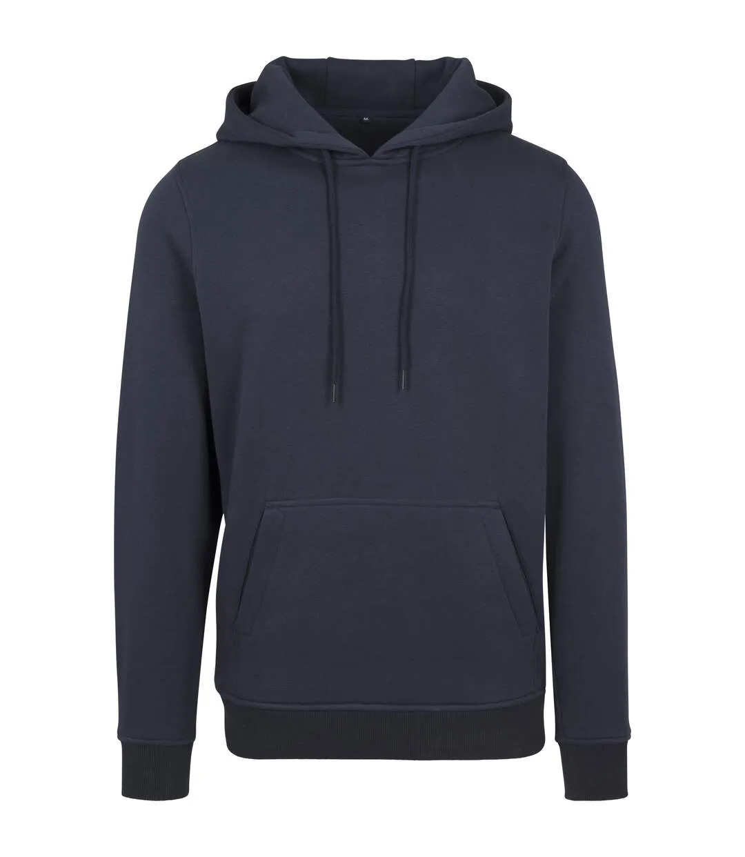 Build Your Brand Mens Heavy Pullover Hoodie (Navy) - UTRW5681