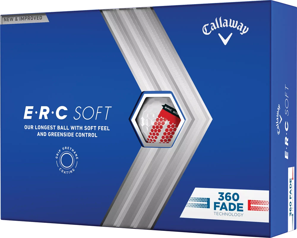 Callaway 2023 ERC Soft Triple Track 360 Fade Golf Balls