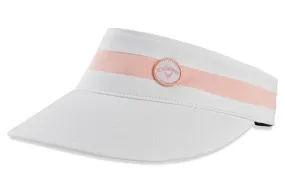 Callaway Ladies 2022 Golf Visor Roze Wit