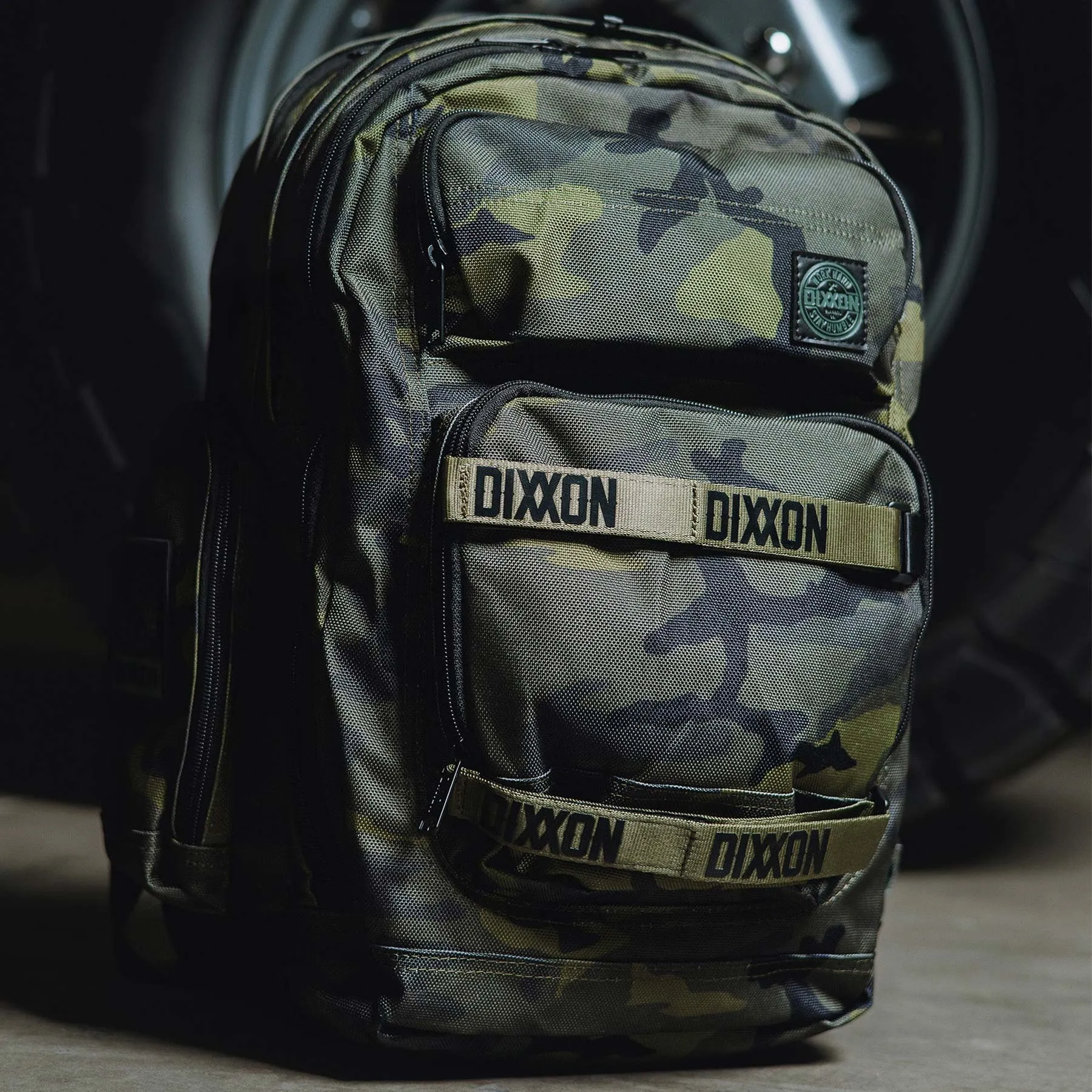 Canvas Work Bag - Green Camo