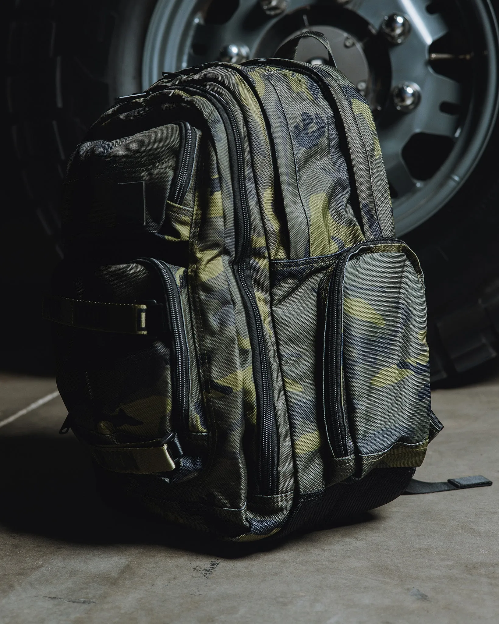 Canvas Work Bag - Green Camo