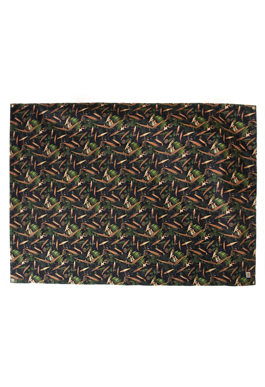 Carhartt WIP Picnic Blanket - Lumen Print Black