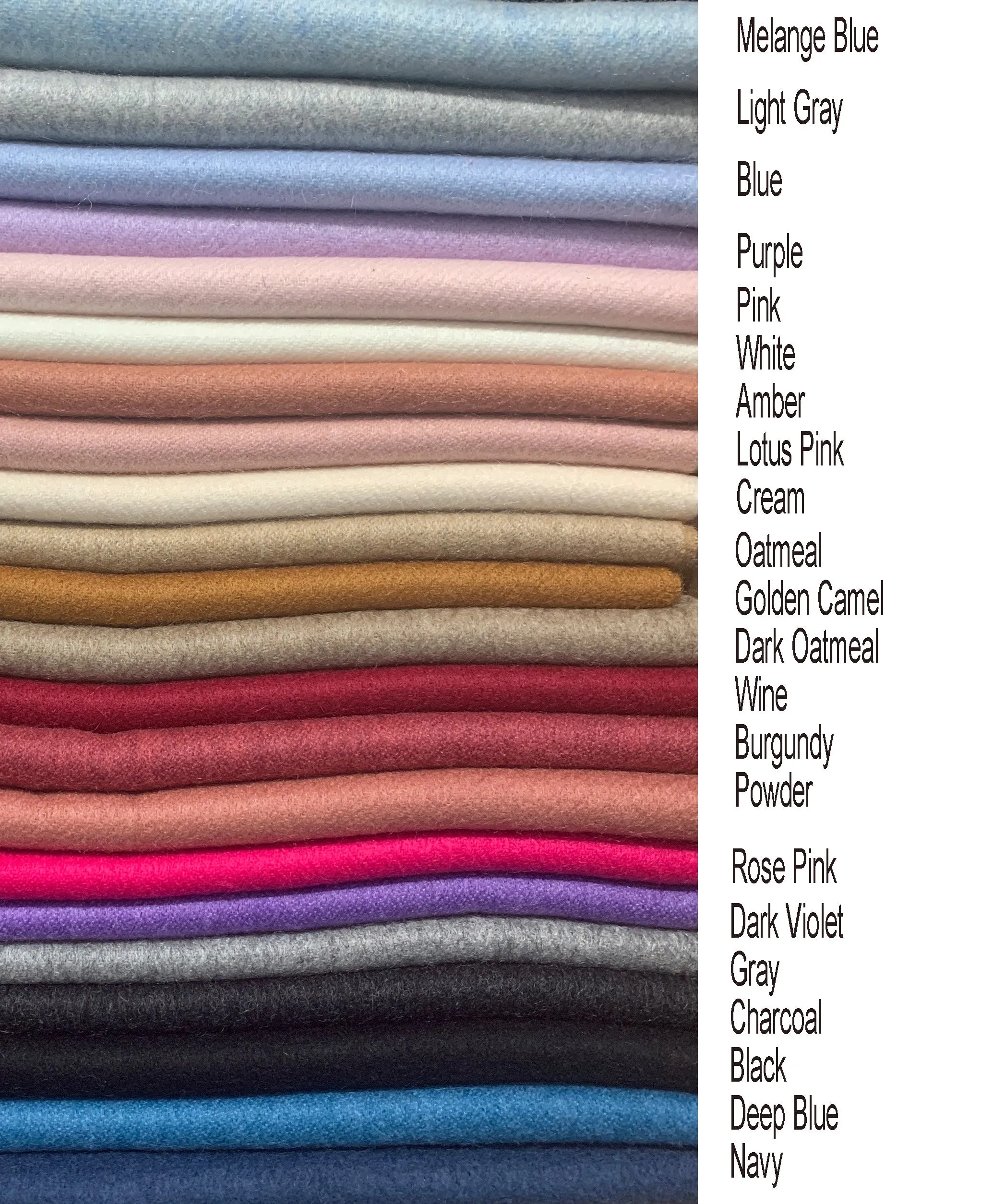 Cashmere Uni Scarf