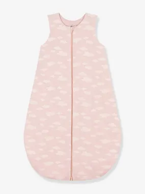 Cloud Baby Sleeping Bag in Velour, PETIT BATEAU - rose