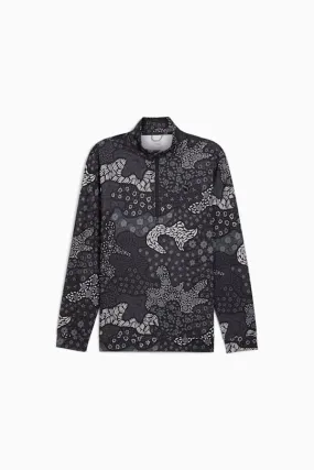 CLOUDSPUN Bloom Camo Quarter-Zip Golf Top Men