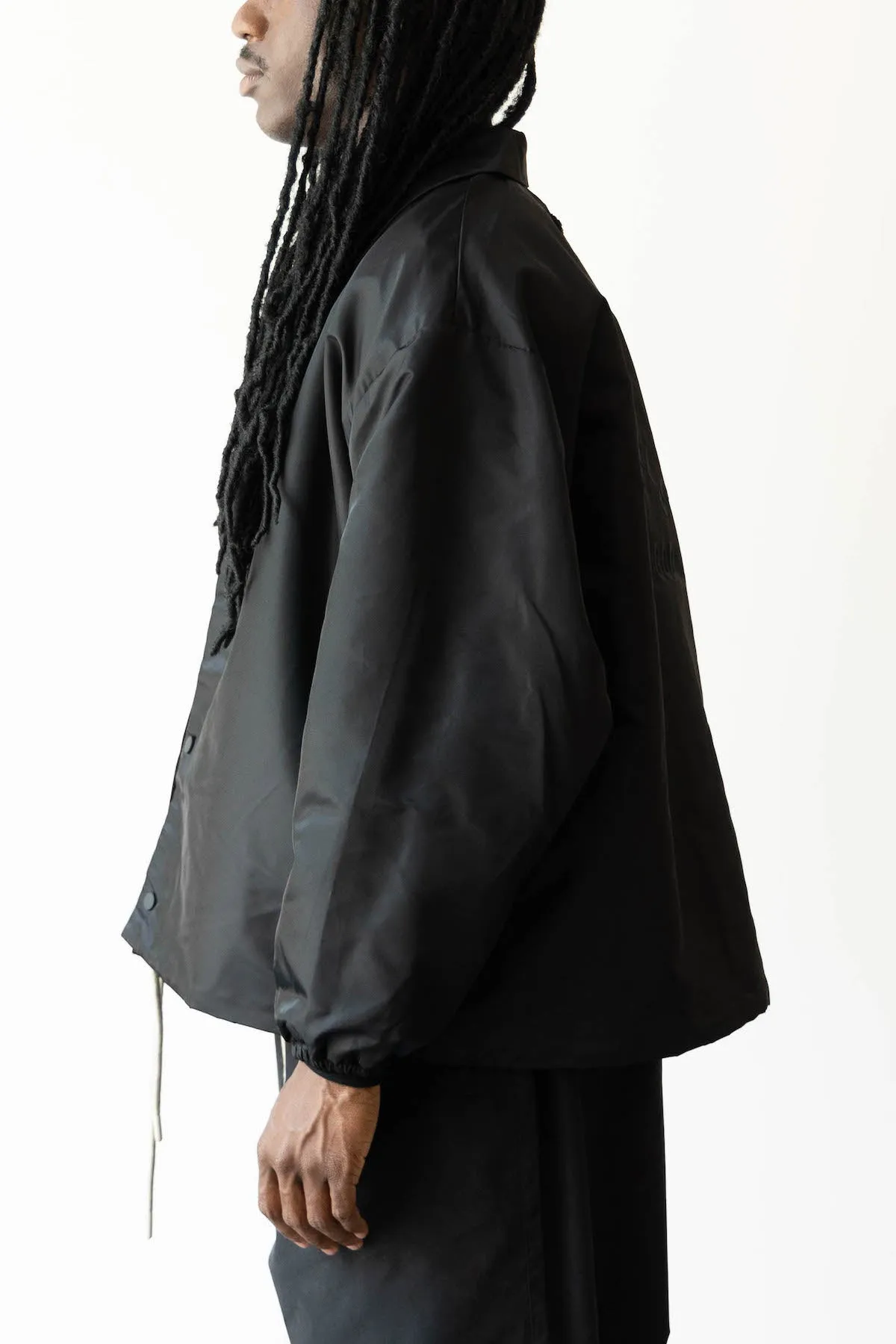 Coaches Jacket - Jet Black