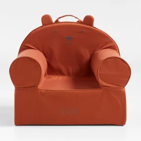 Crate&Barrel Large Bear Kids Lounge Nod Chair