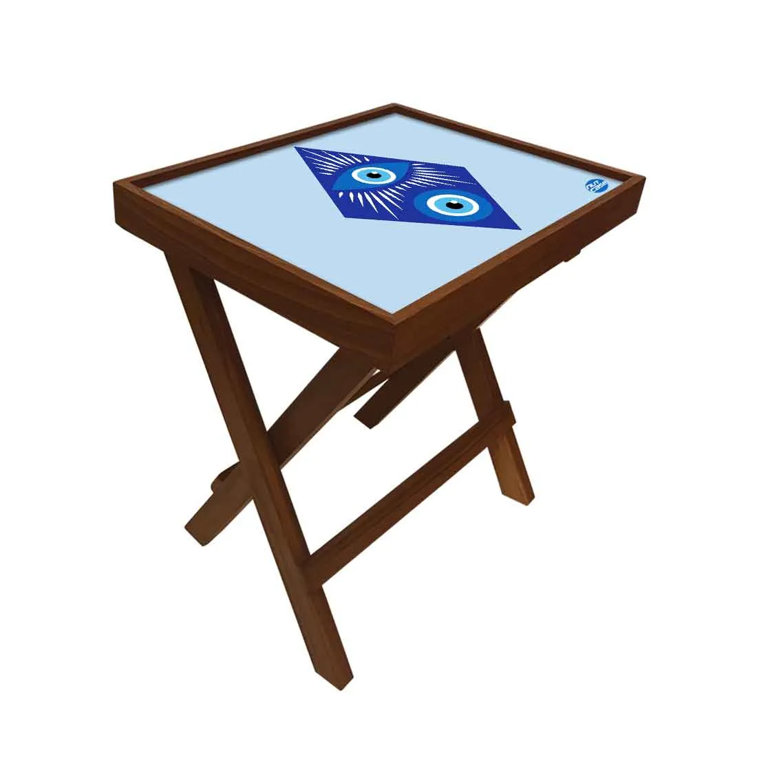 Designer Folding Side Table for Sofa Bedroom Living Room - Evil Eye Protector