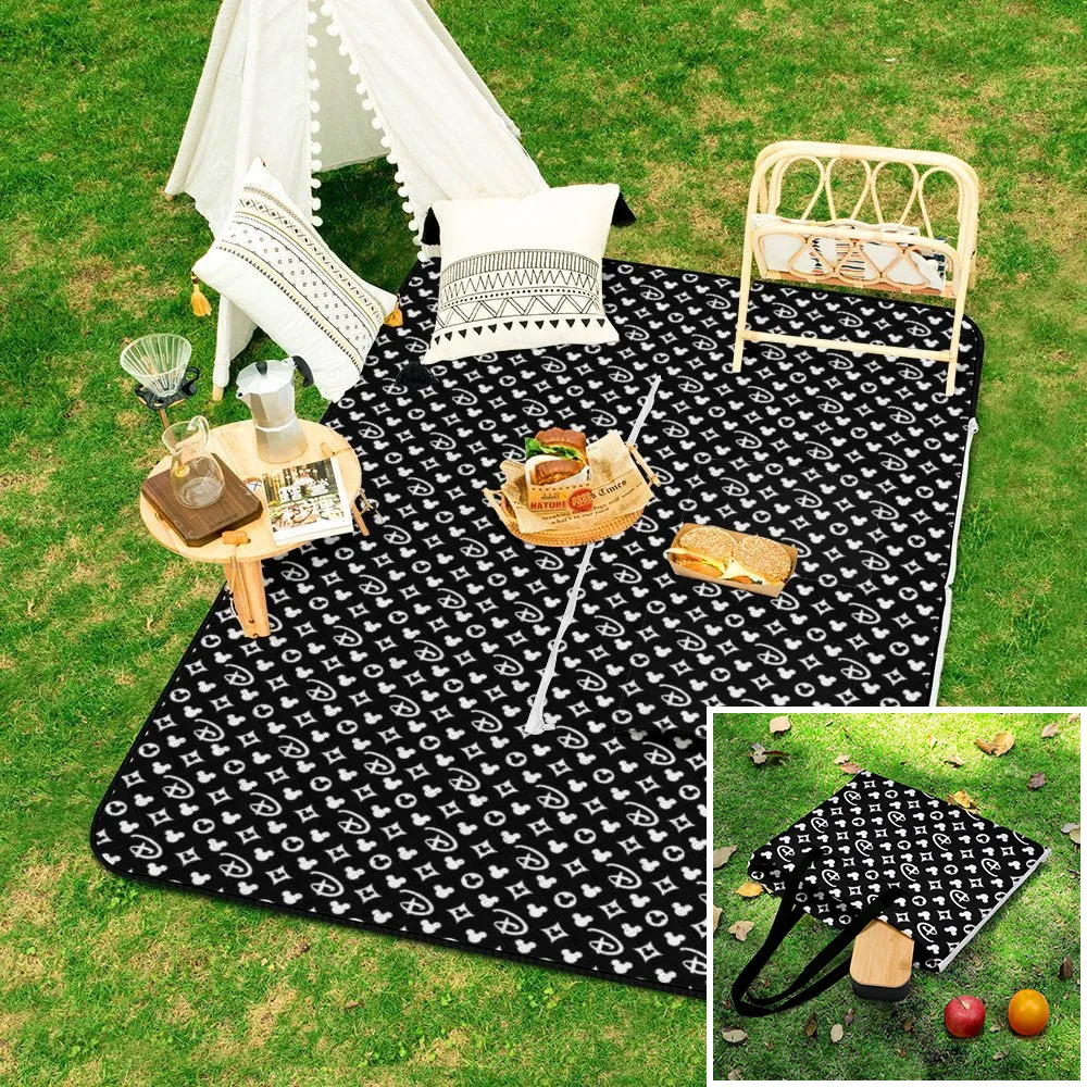 Designer Zipper Picnic Mat