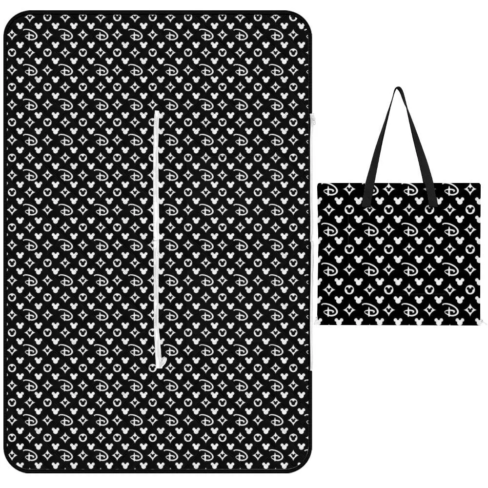 Designer Zipper Picnic Mat