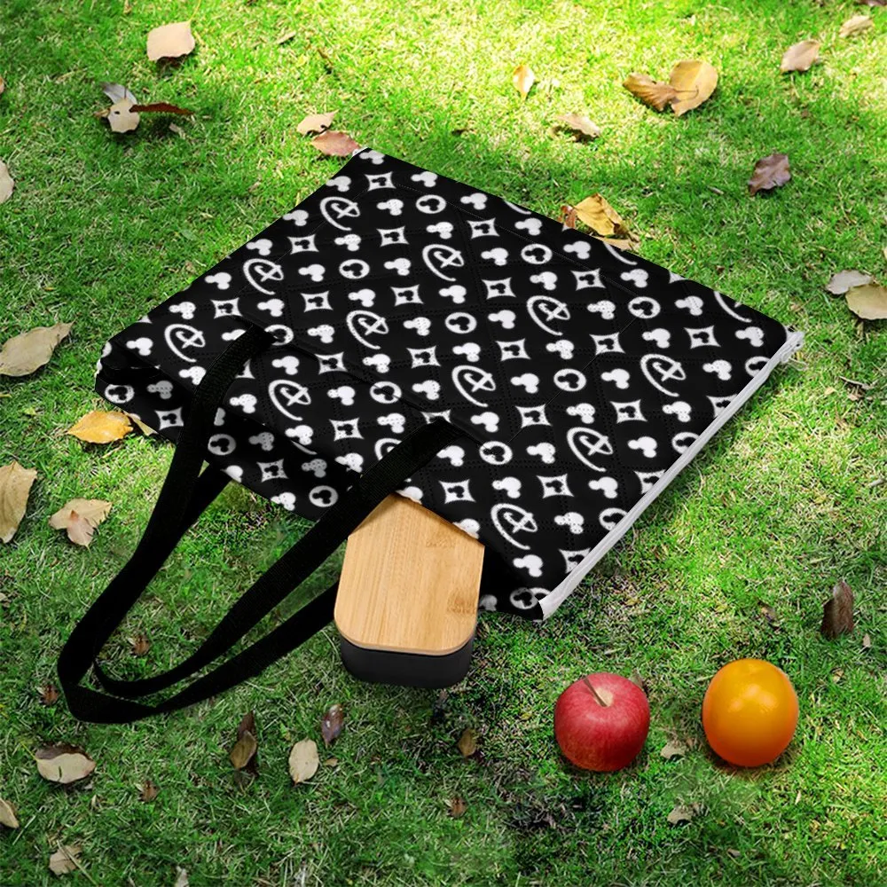 Designer Zipper Picnic Mat