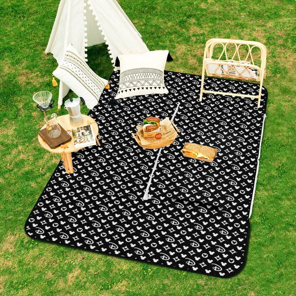 Designer Zipper Picnic Mat