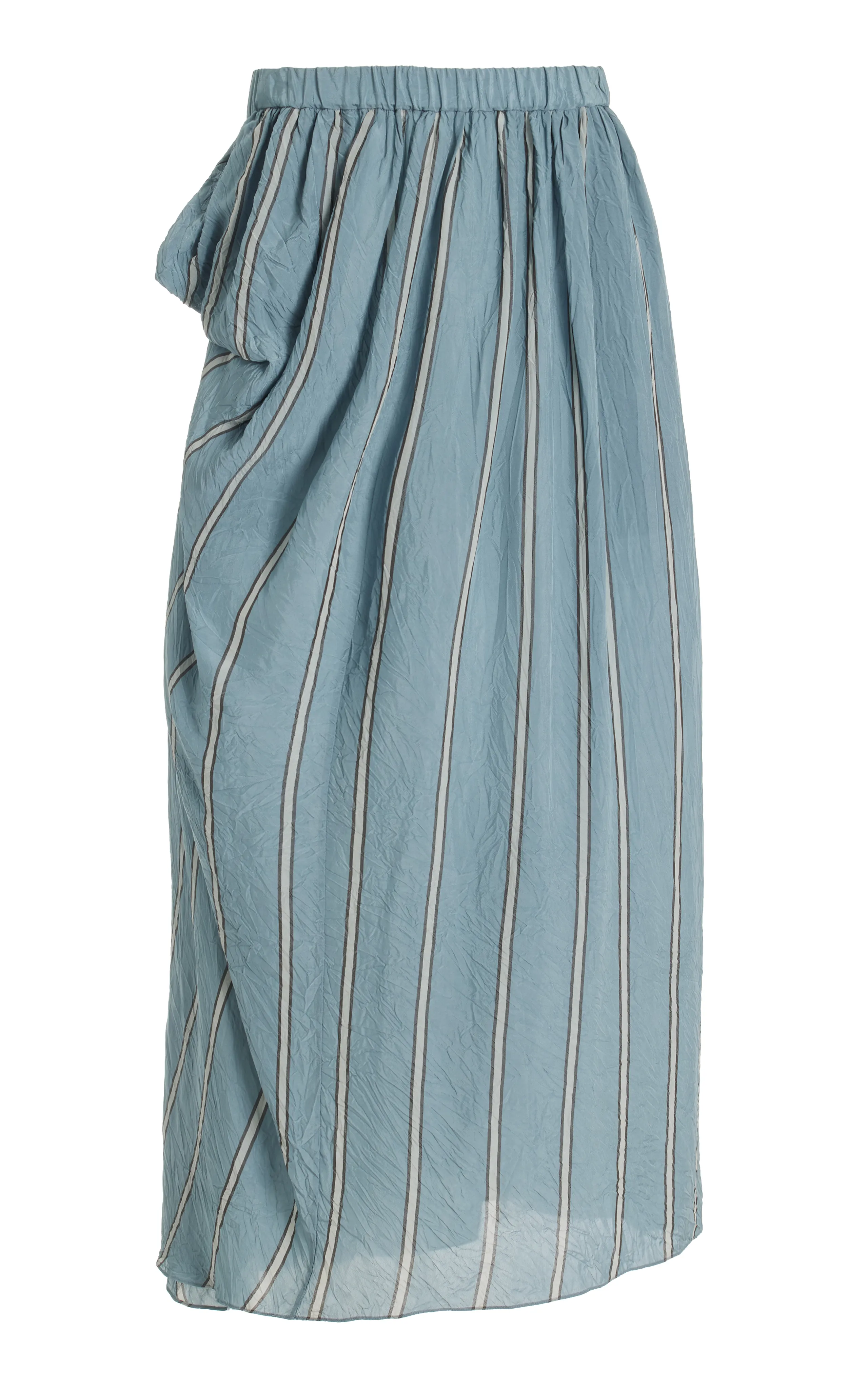 Diotima Peplos Gathered Maxi Skirt