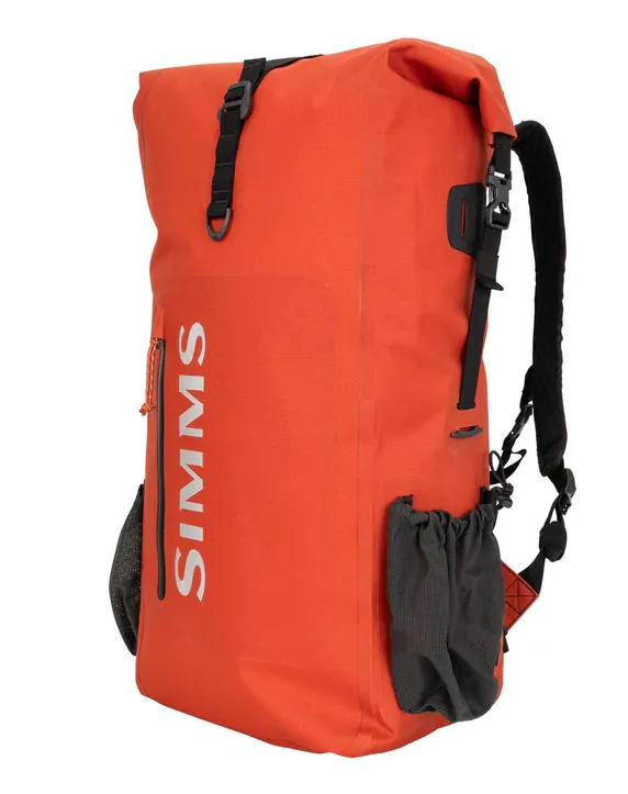 Dry Creek Rolltop Backpack Simms Orange