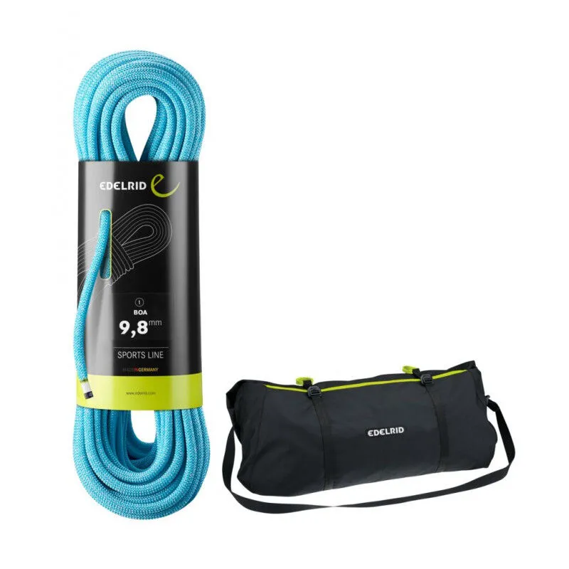 Edelrid Boa 9,8 mm Mit Seilsack Liner - Climbing rope