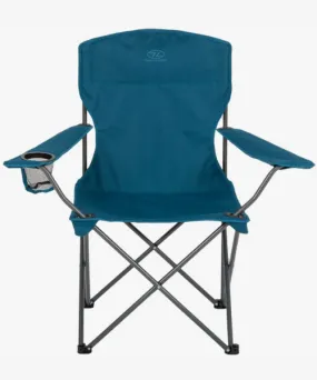 Edinburgh Camping Chair Highlander Marine Blue - Bennevis Clothing