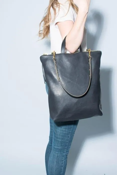 Eleven Thirty Melissa Bag (Black Leather)