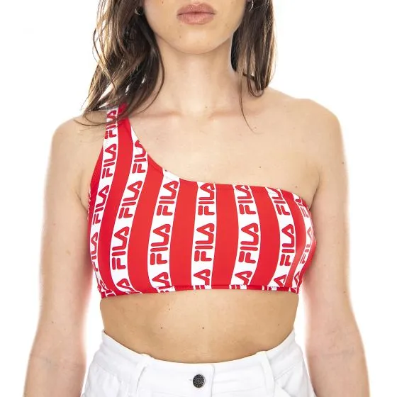 Fila Nana True Red / Bright White Bikini Top