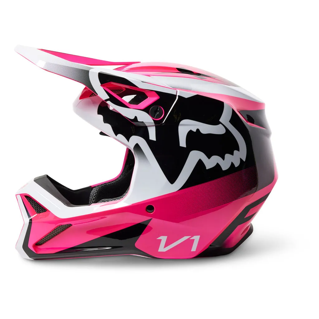 Fox - 2023 Youth V1 Leed Pink Helmet