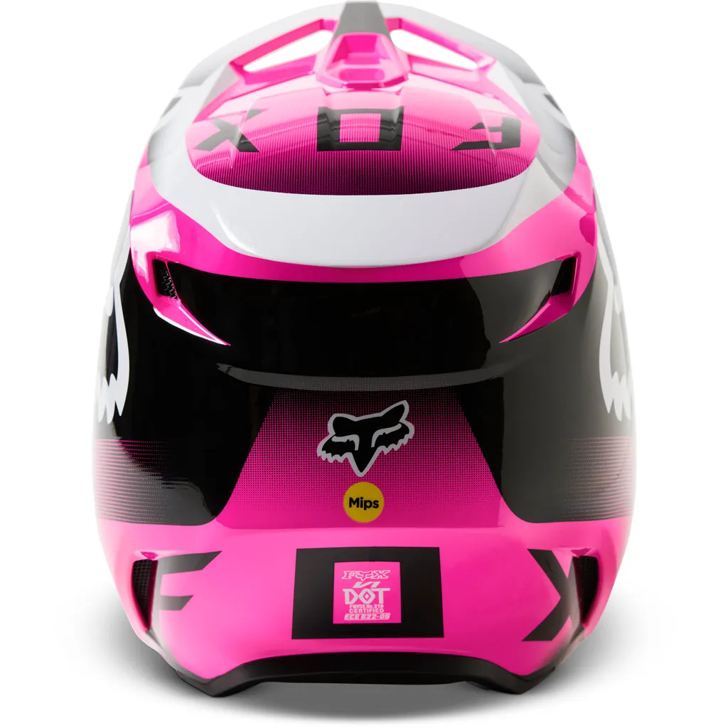 Fox - 2023 Youth V1 Leed Pink Helmet