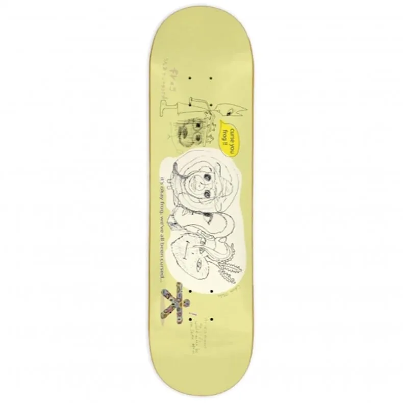 Frog Skateboards Chris Milic Cursed Skateboard Deck 8.5