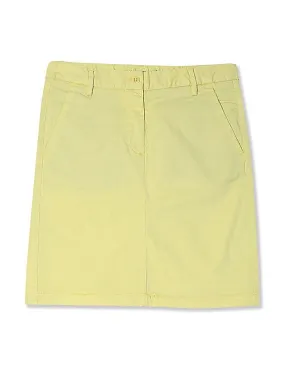 Gant Garment Dyed Chino Skirt