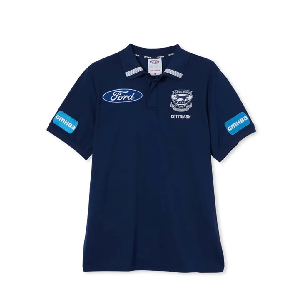 Geelong Cats 2023 Media Polo Adult