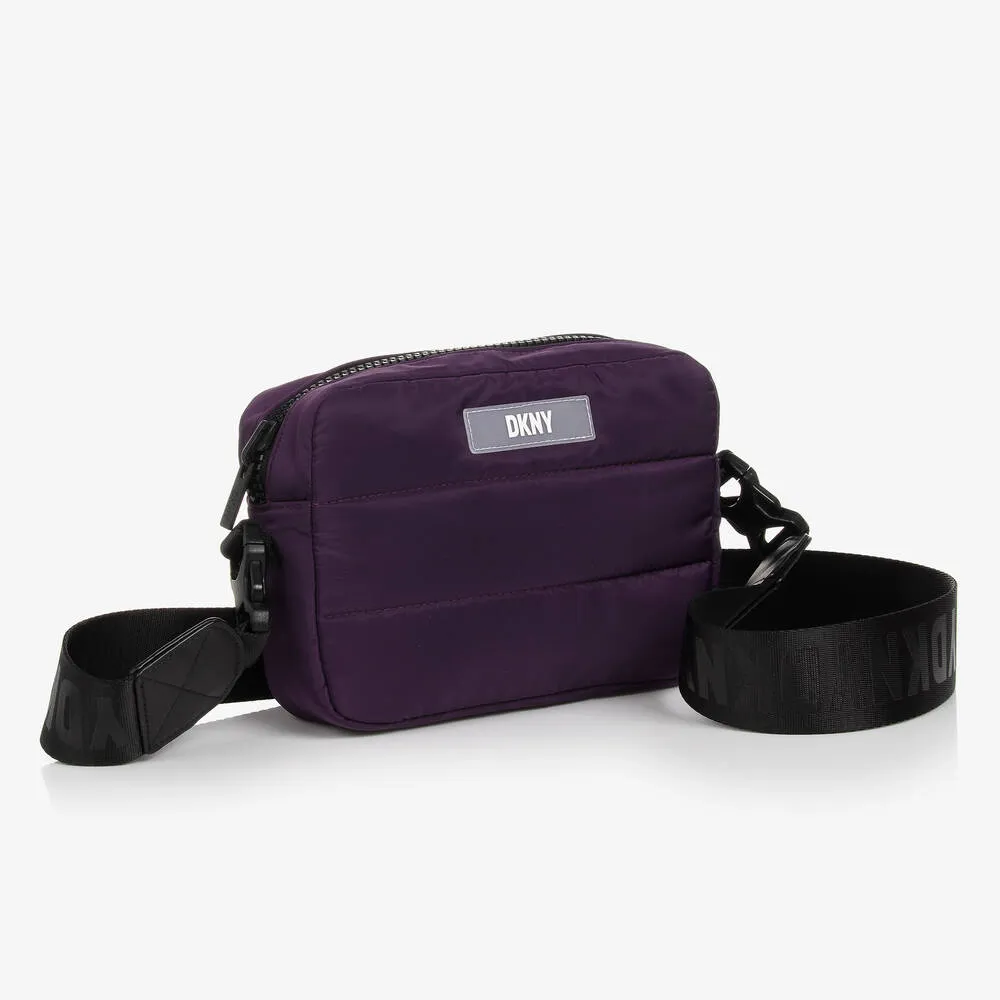 Girls Reversible Purple Shoulder Bag (23cm)